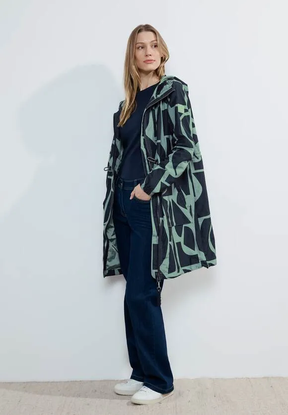 100989- Printed Raincoat - Cecil