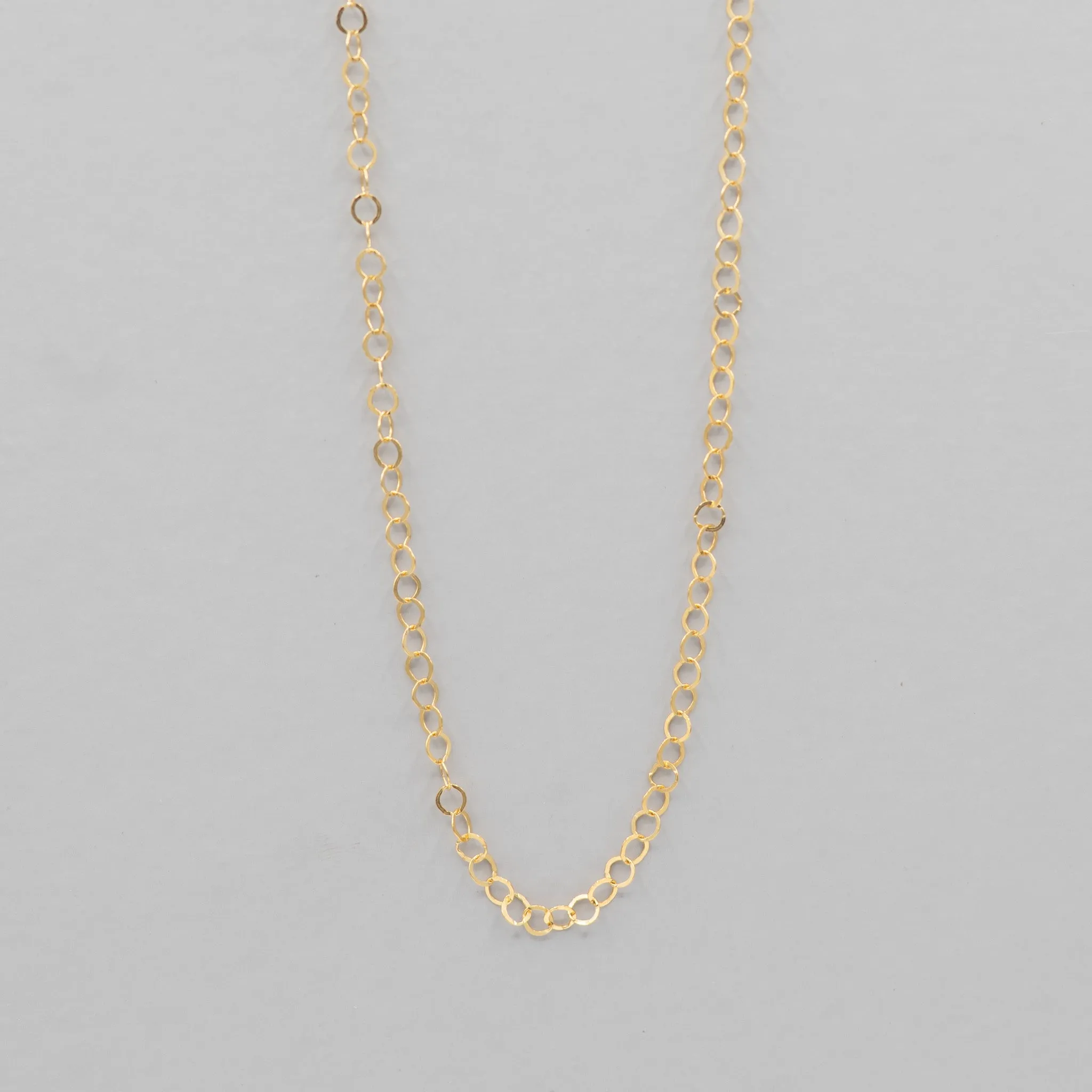 14k Gold Filled 3mm Circle Layering Chain