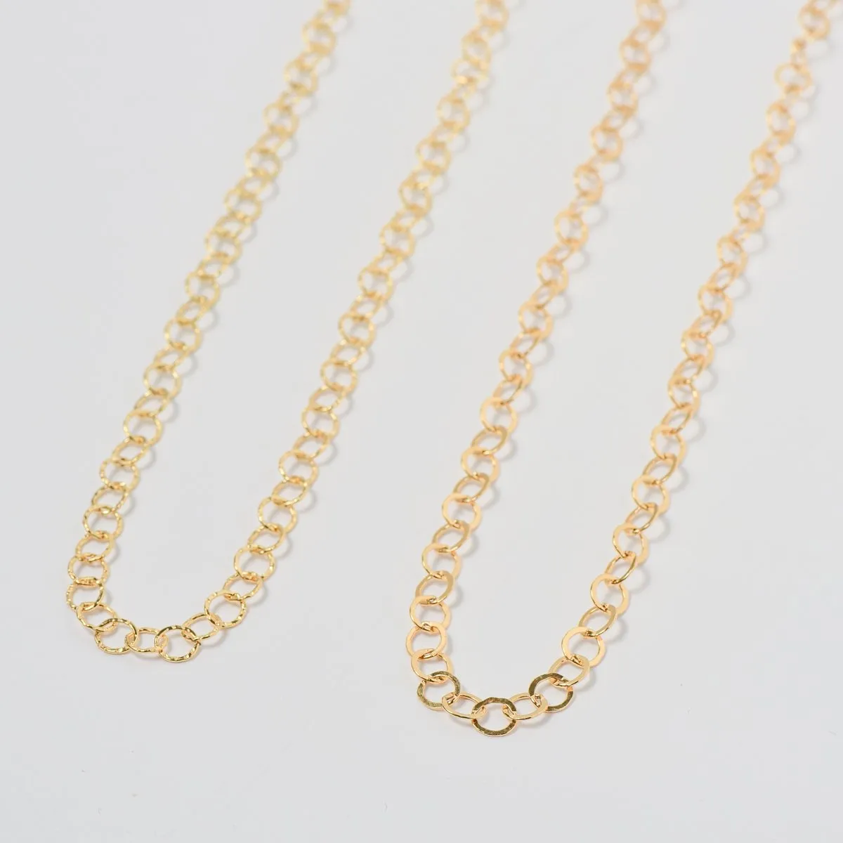 14k Gold Filled 3mm Circle Layering Chain