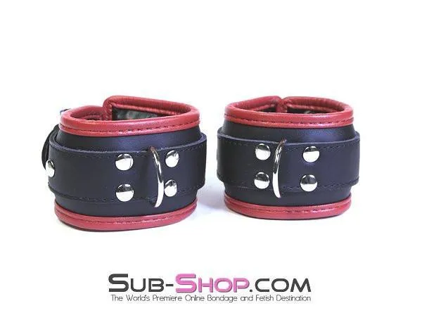 8761BD      Slave to Fashion Lined Wrist Cuffs