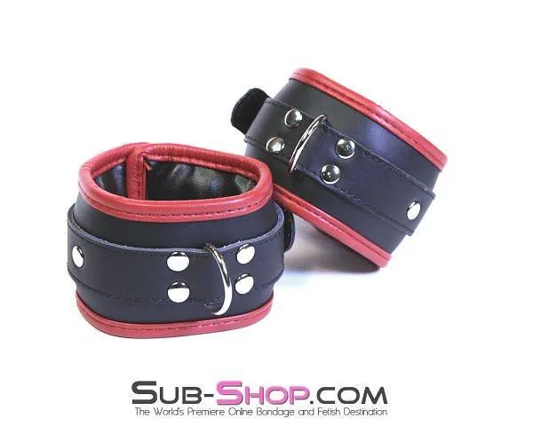 8761BD      Slave to Fashion Lined Wrist Cuffs