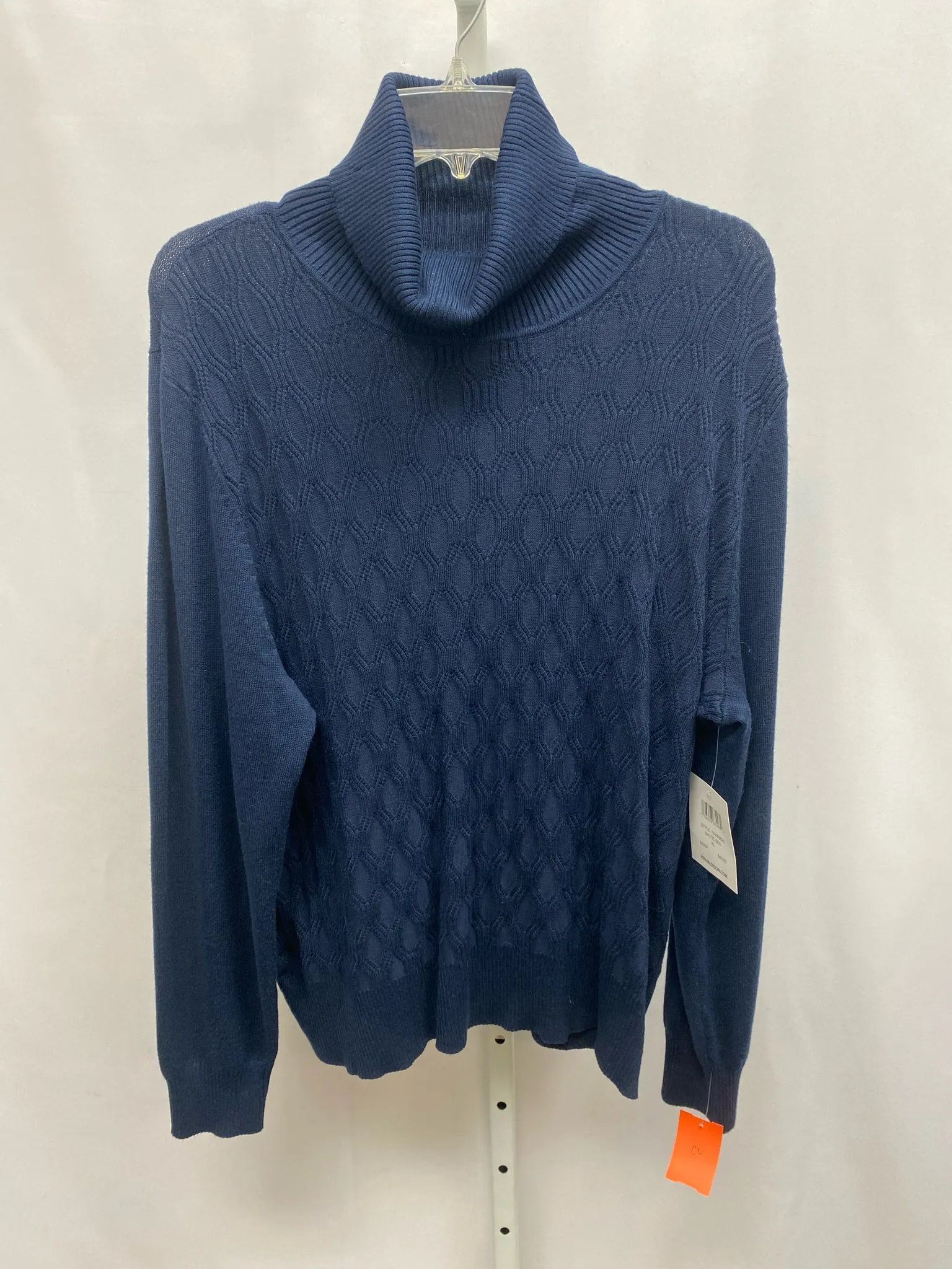 89th & Madison Size XL Blue Long Sleeve Top