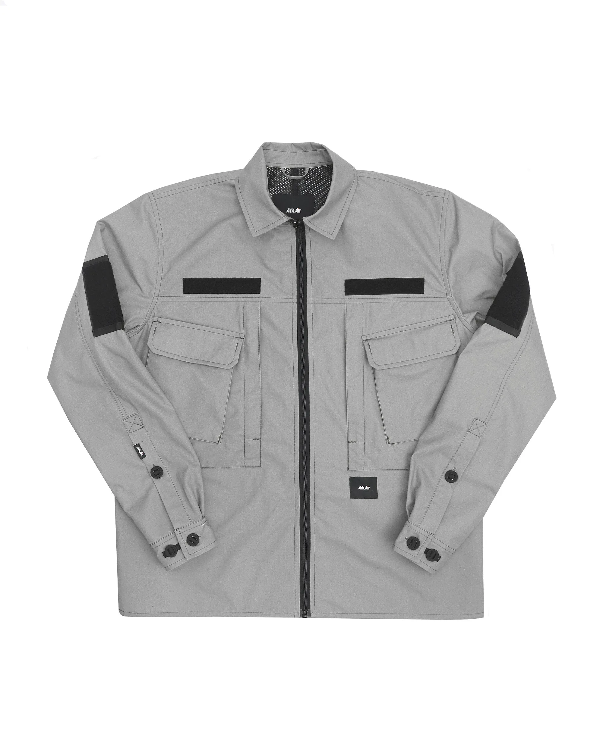 A125AA Overshirt - Steel Grey