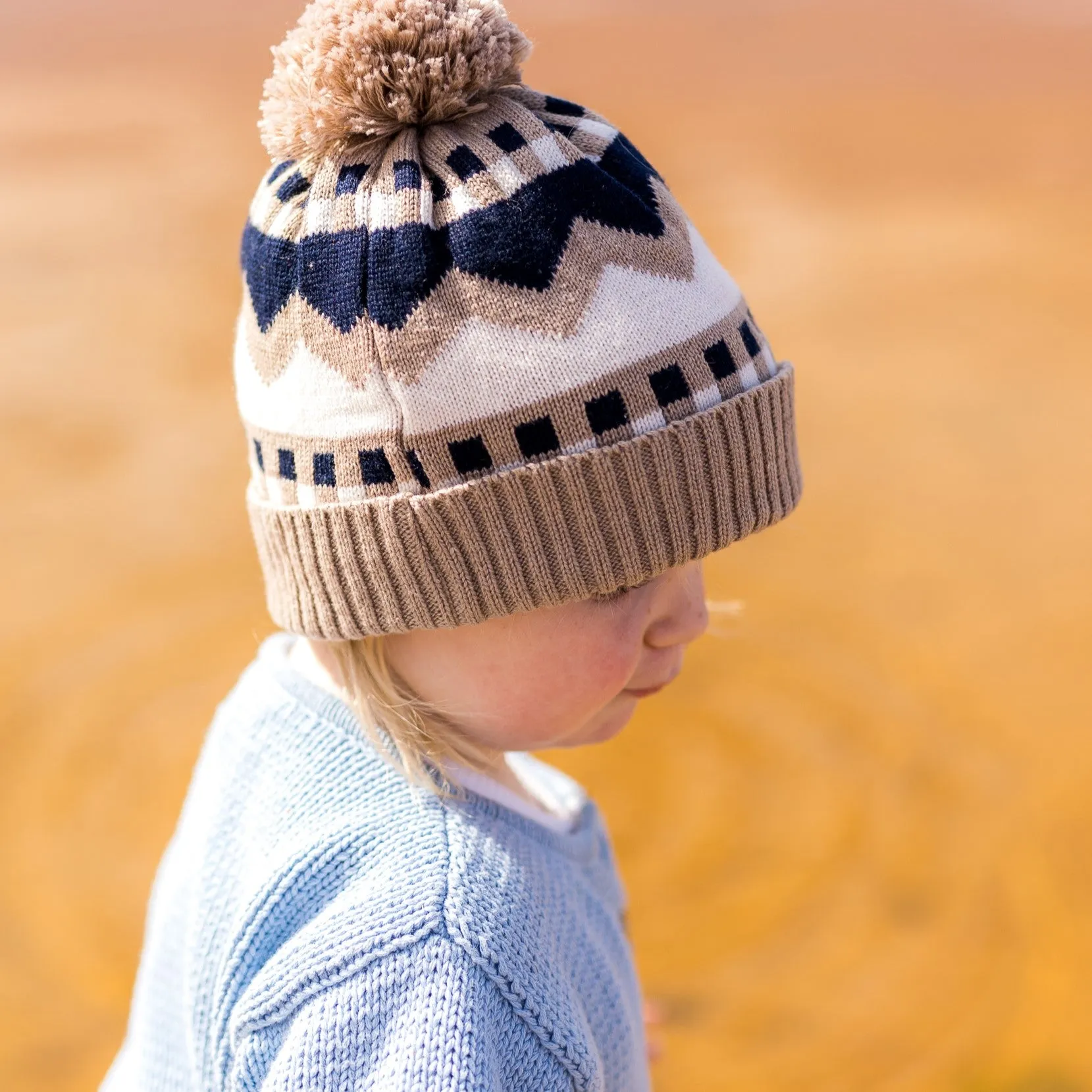 Acorn Kids: Colorado Merino Beanie Navy