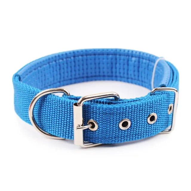 Adjustable Nylon Dog  Collars Neck