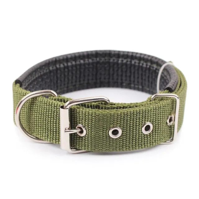 Adjustable Nylon Dog  Collars Neck