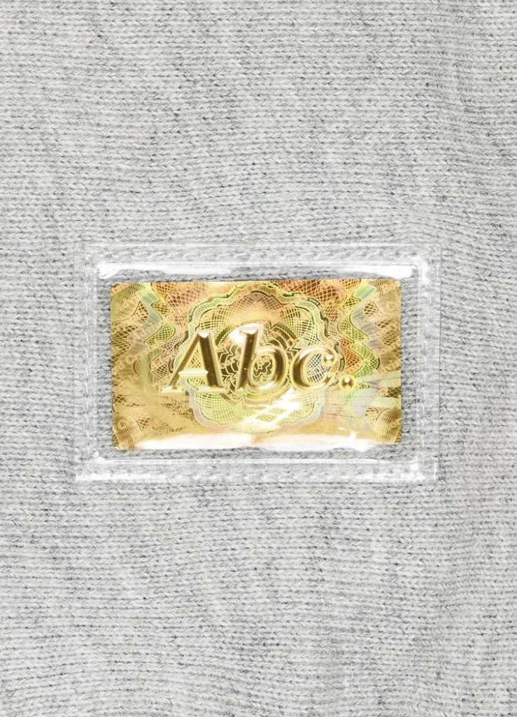 Advisory Board Crystals Abc. 123 Hologram French Terry Pullover Hoodie