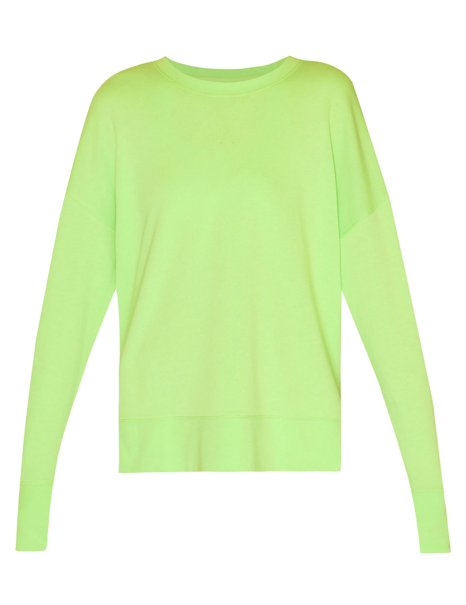 After Class Longline Sweatshirt - Zest Green