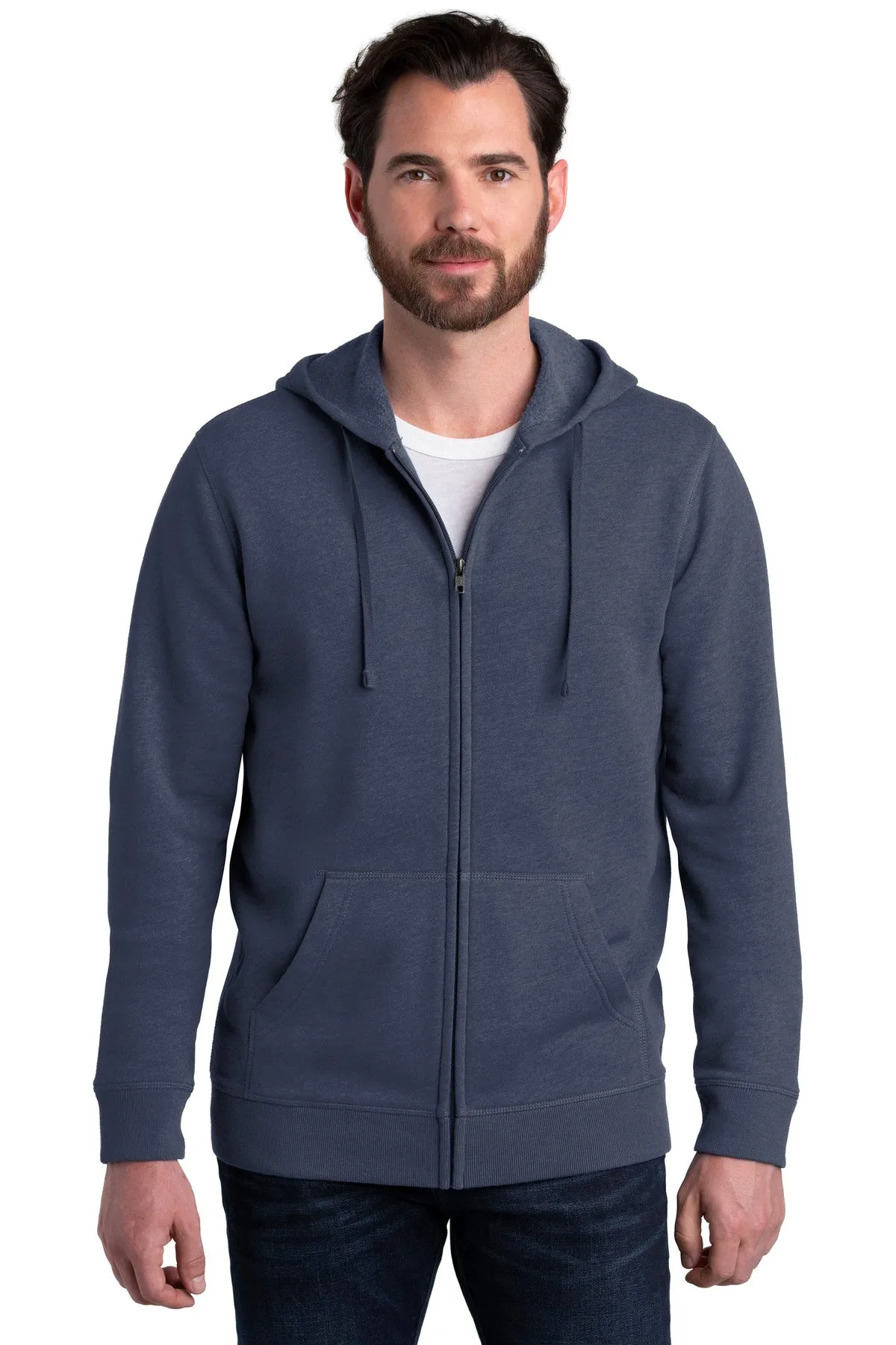 Alternative Indy Blended Fleece Zip Hoodie. AA8050