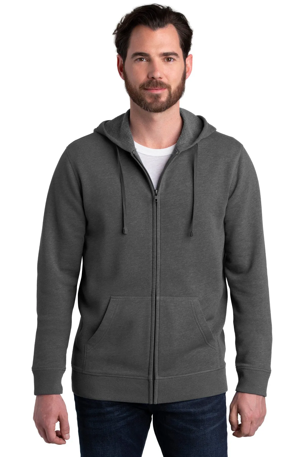 Alternative Indy Blended Fleece Zip Hoodie. AA8050