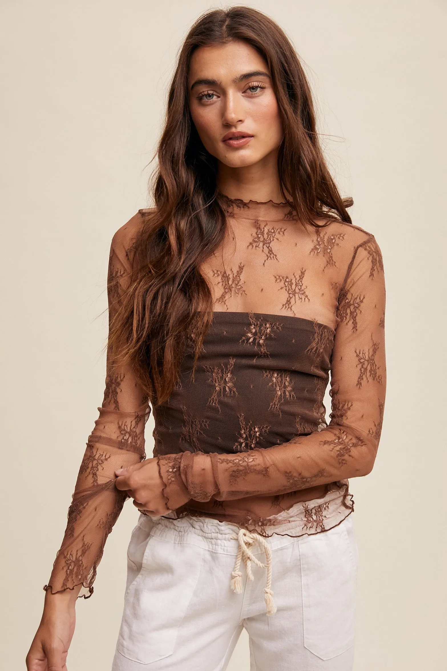 Amoura Lace Top