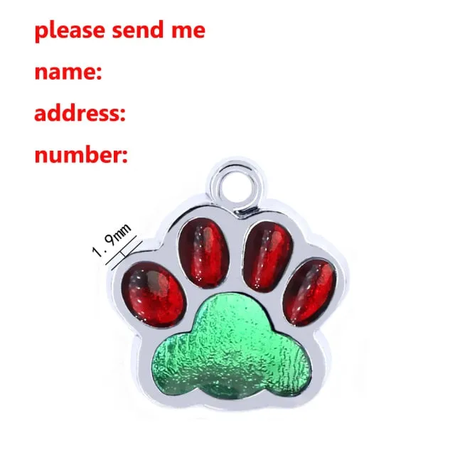 Anti-lost Custom Dog ID Tag Engraved