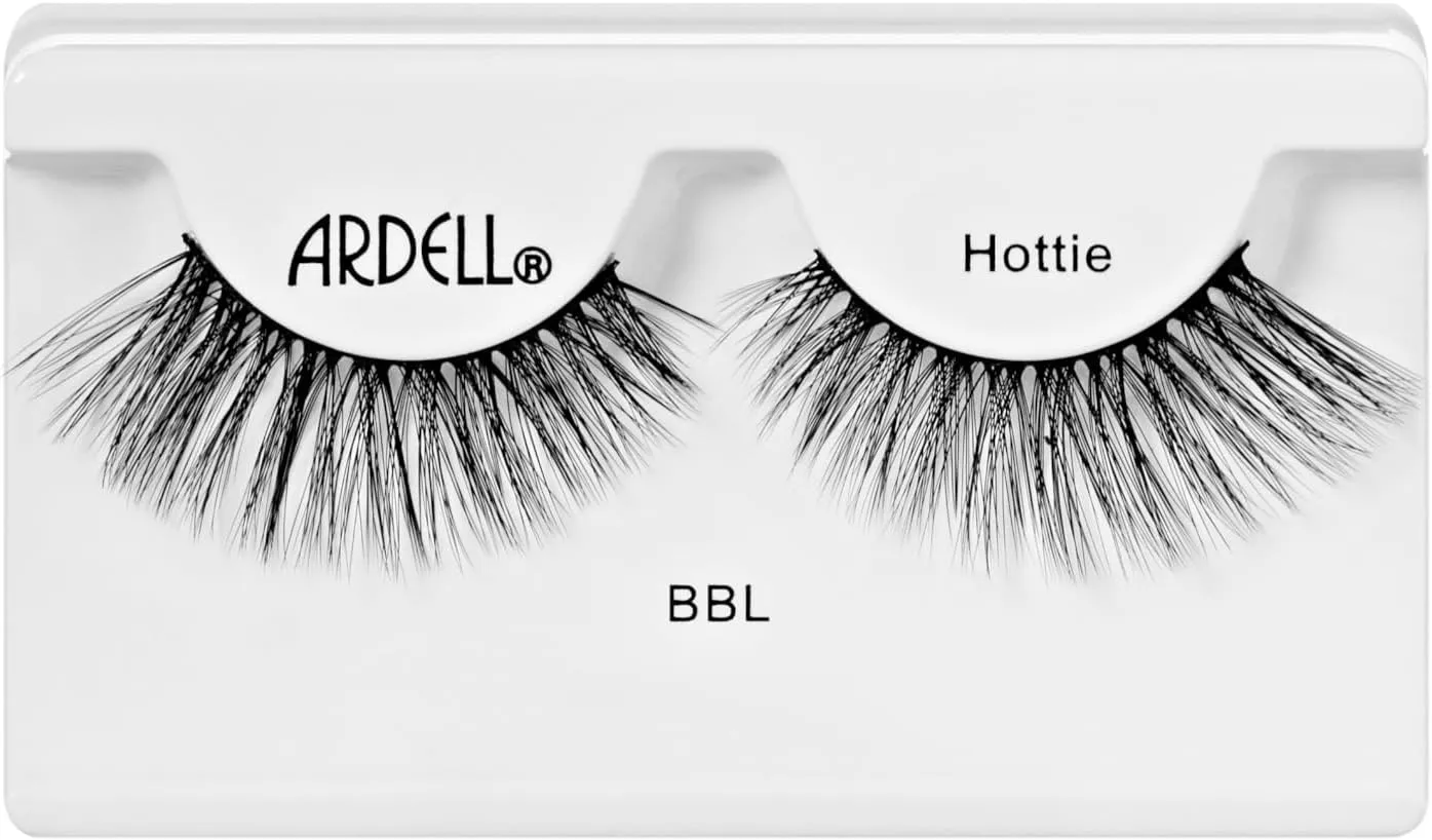 Ardell Big Beautiful Lashes Hottie False Eyelashes, Duo Adhesive Included, Medium Volume, 20 mm Length, Vegan Friendly, 1 Pair (Pack of 1)