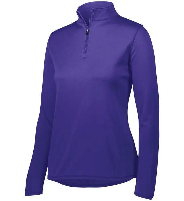 Augusta Attain Wicking 1/4 Zip Pullover Womens