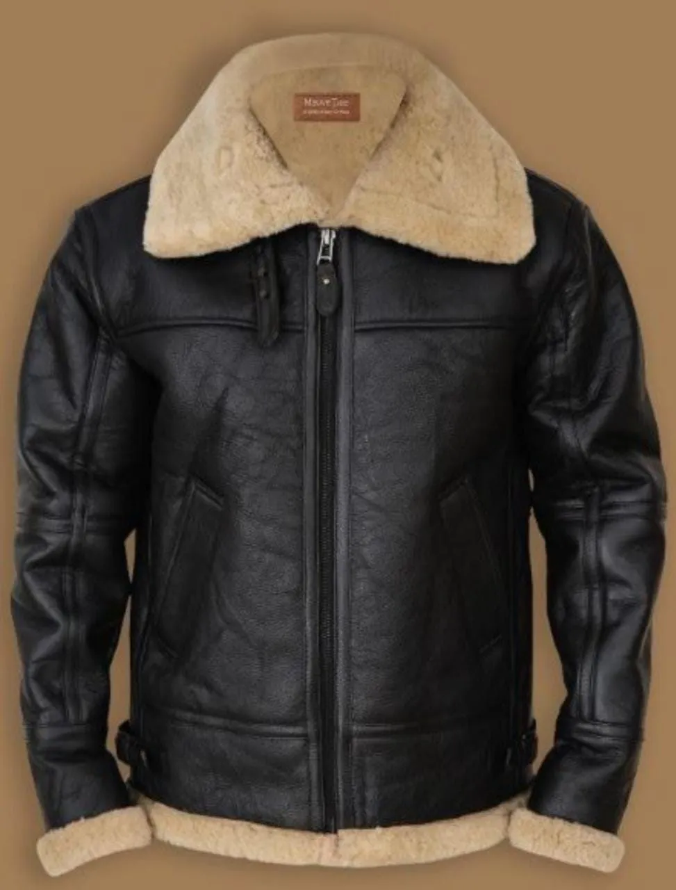 B3 RAF Aviator Sheepskin Fur Jacket