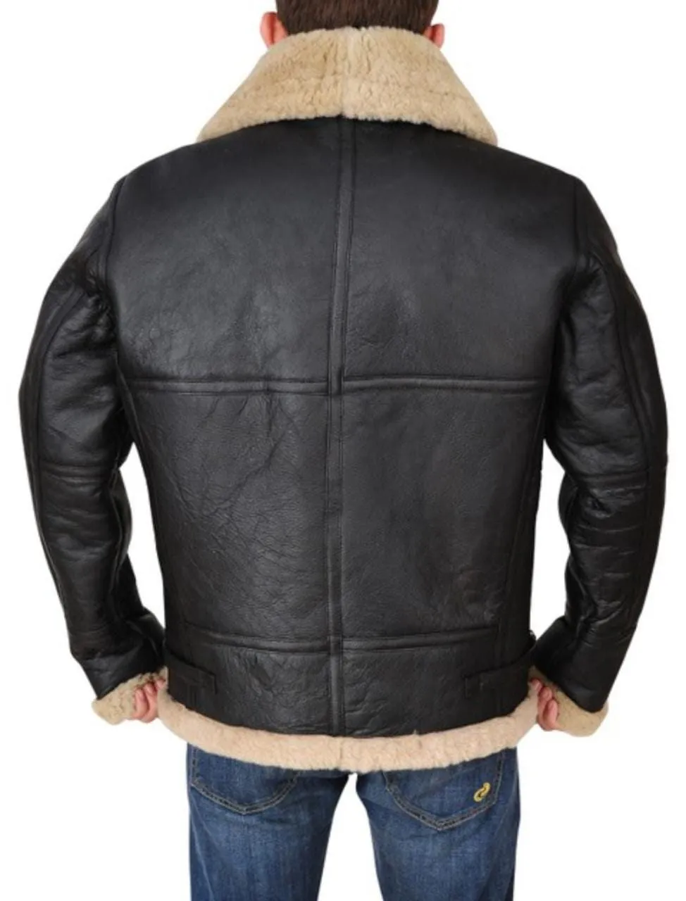 B3 RAF Aviator Sheepskin Fur Jacket