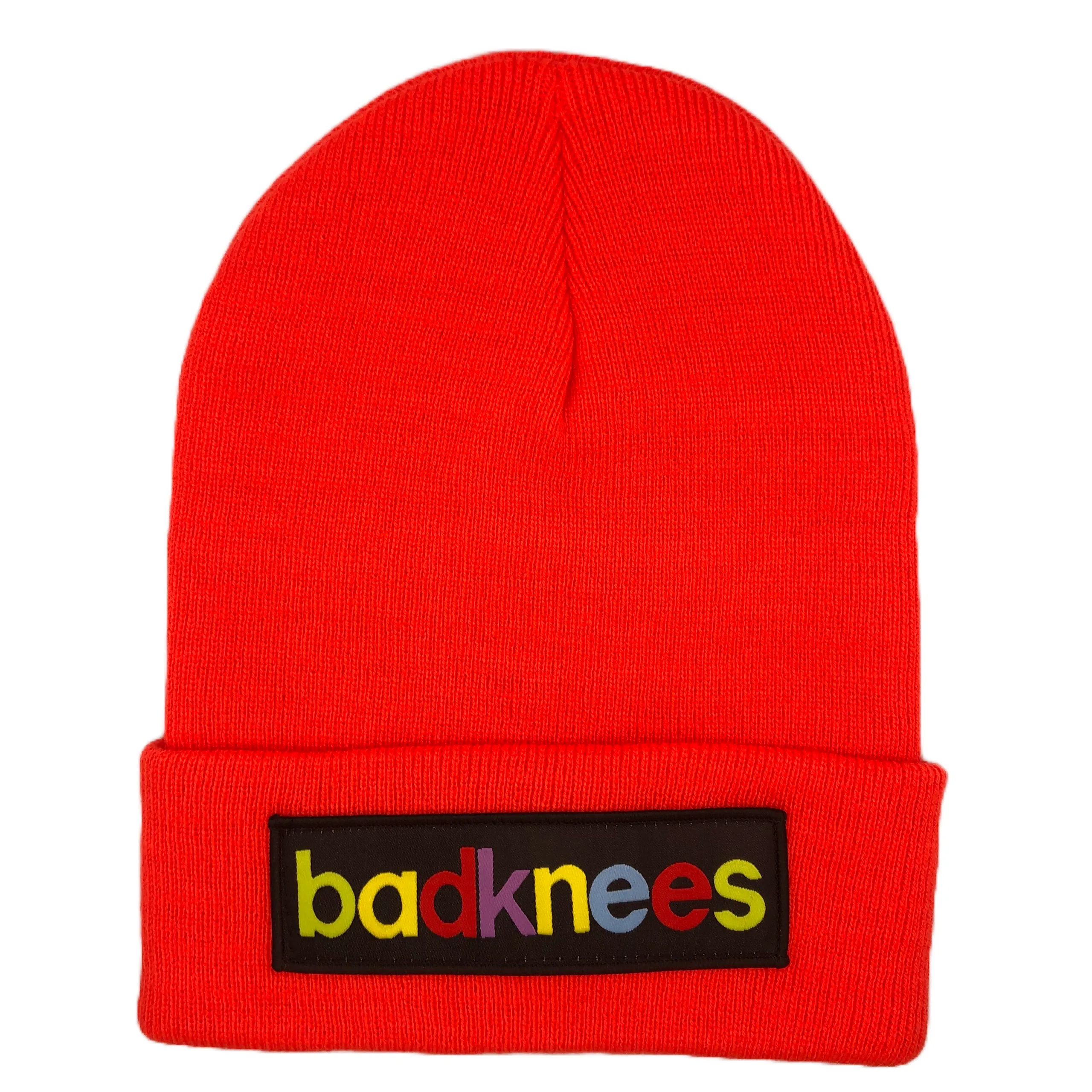 badknees Cuff Beanie - Safety Orange