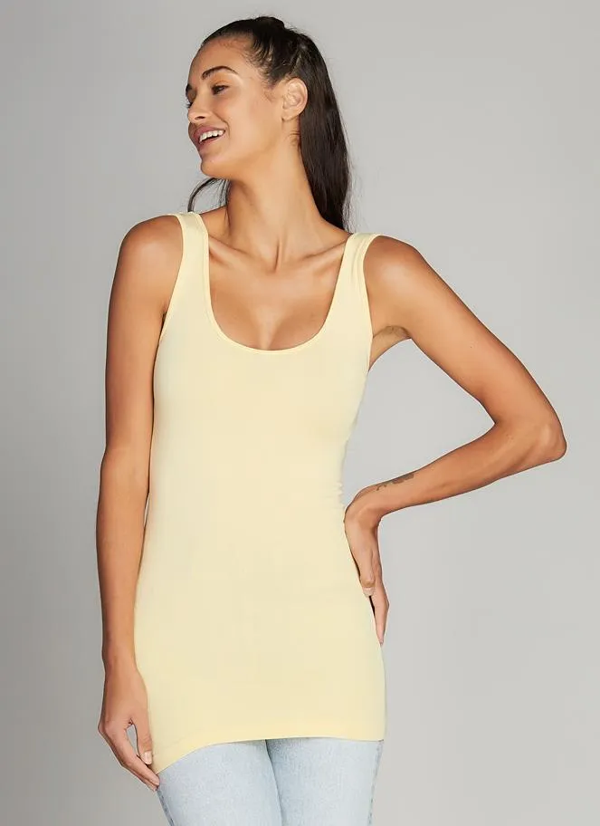 Bamboo Cotton Scoop Tank