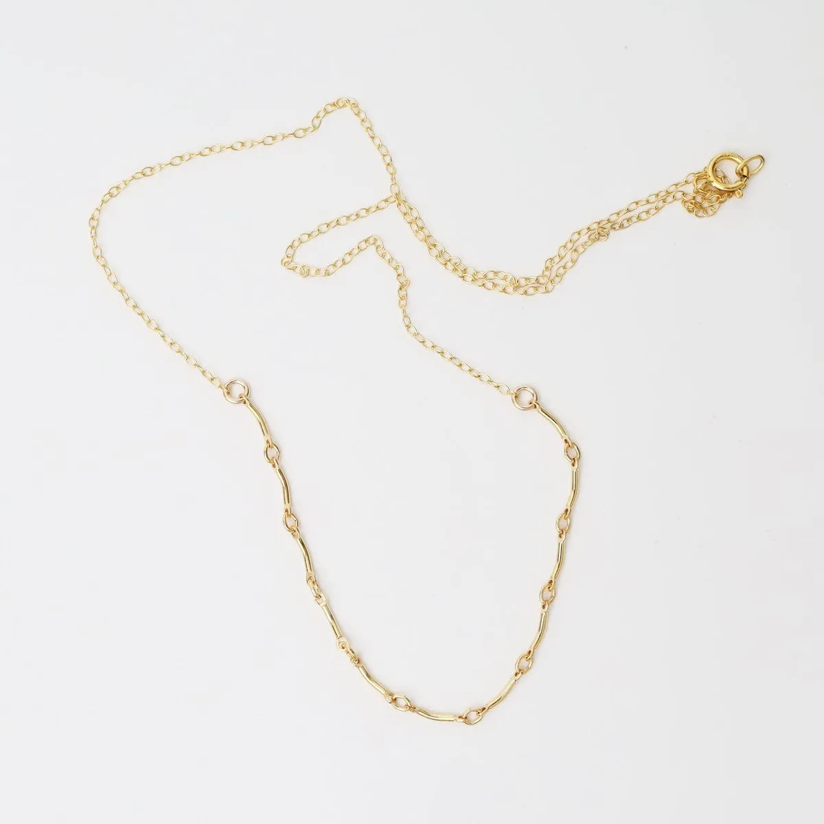 Bar Chain Layering Necklace