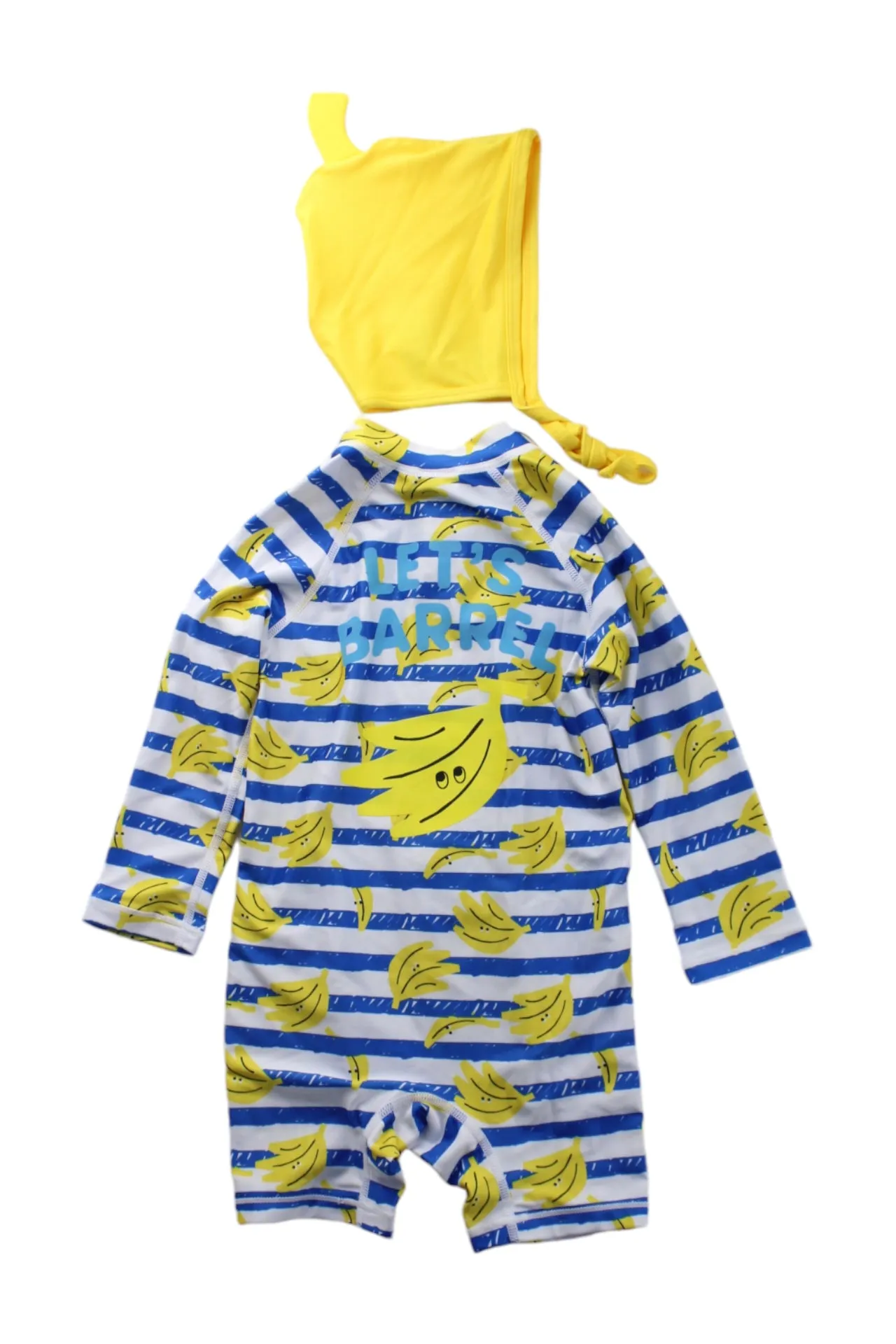Barrel Banana Print Swim Set 18-24M