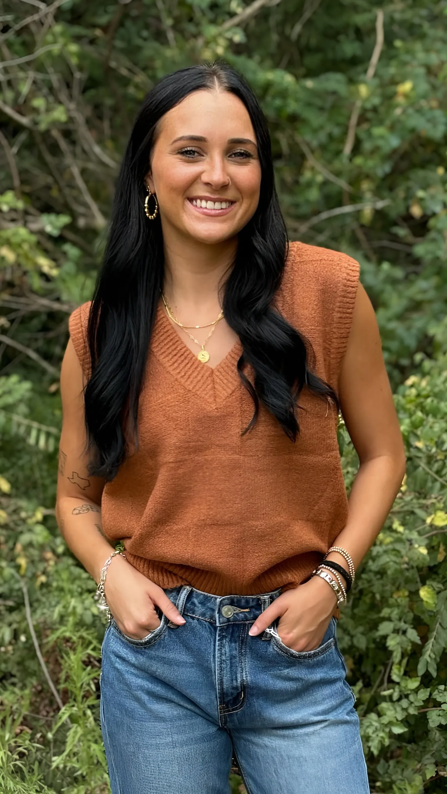 Basketweave Sweater Vest in 4 Colors