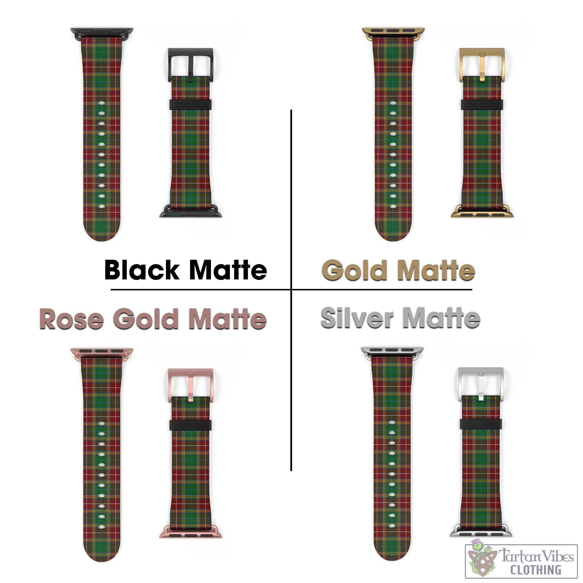 Baxter Tartan Watch Band