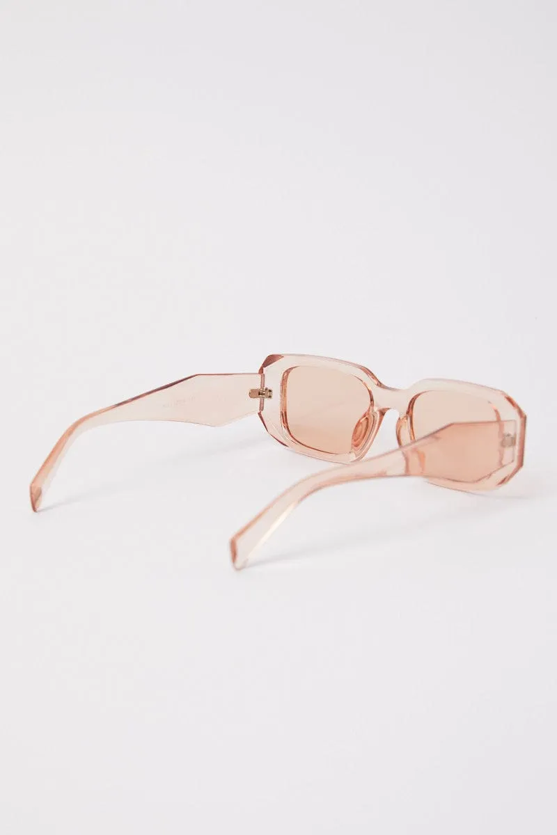 Beige Fashion Sunglasses