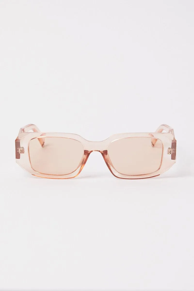 Beige Fashion Sunglasses