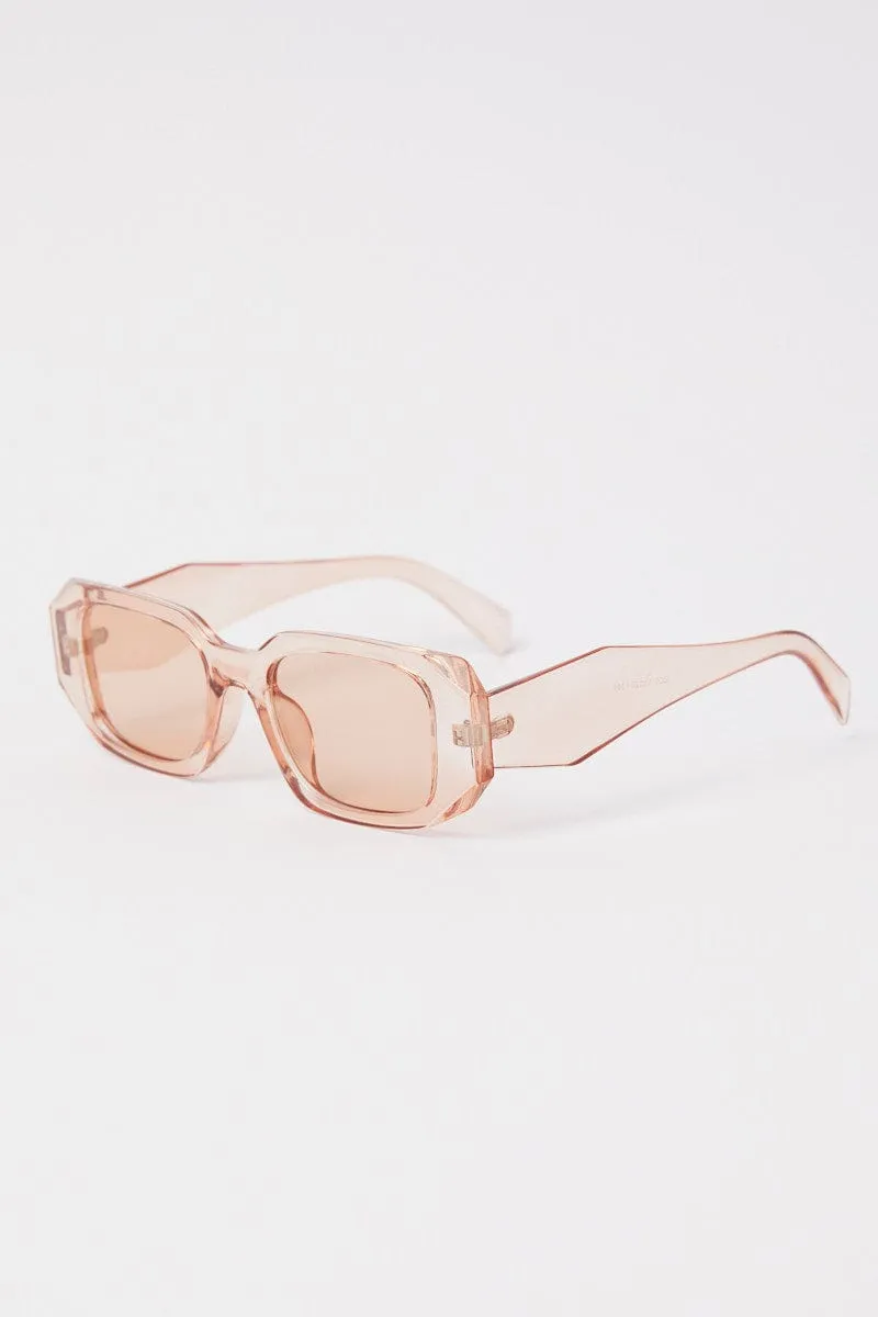 Beige Fashion Sunglasses