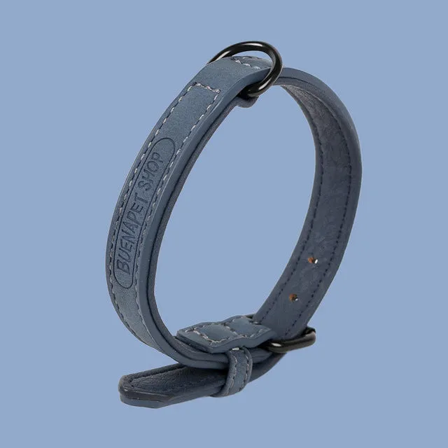 Big Dog PU Leather Collar Outdoor Products