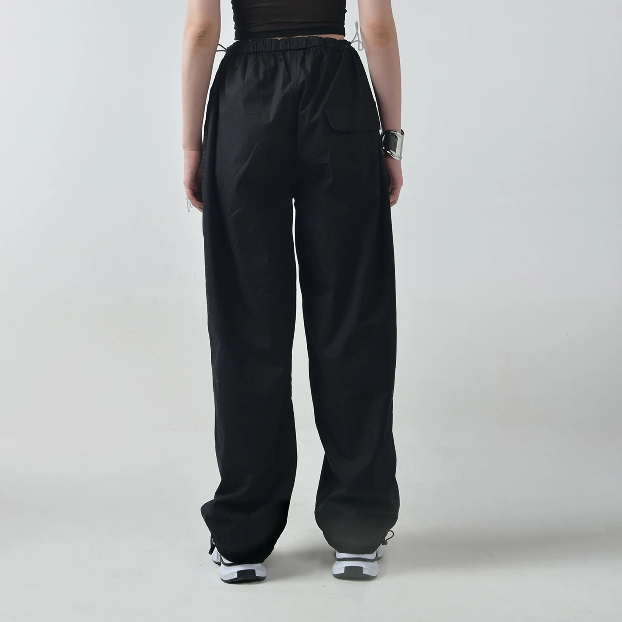 Black Parachute Pants