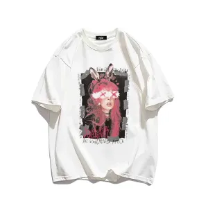 “Blindfolded Bunny Girl” T-shirt