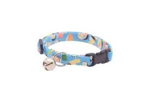 Blue Sushi Cat Collar