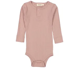 Body LS, Bodysuit - Light Plum