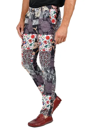 Brarbas Mega Man Floral Pants CP111 Multi