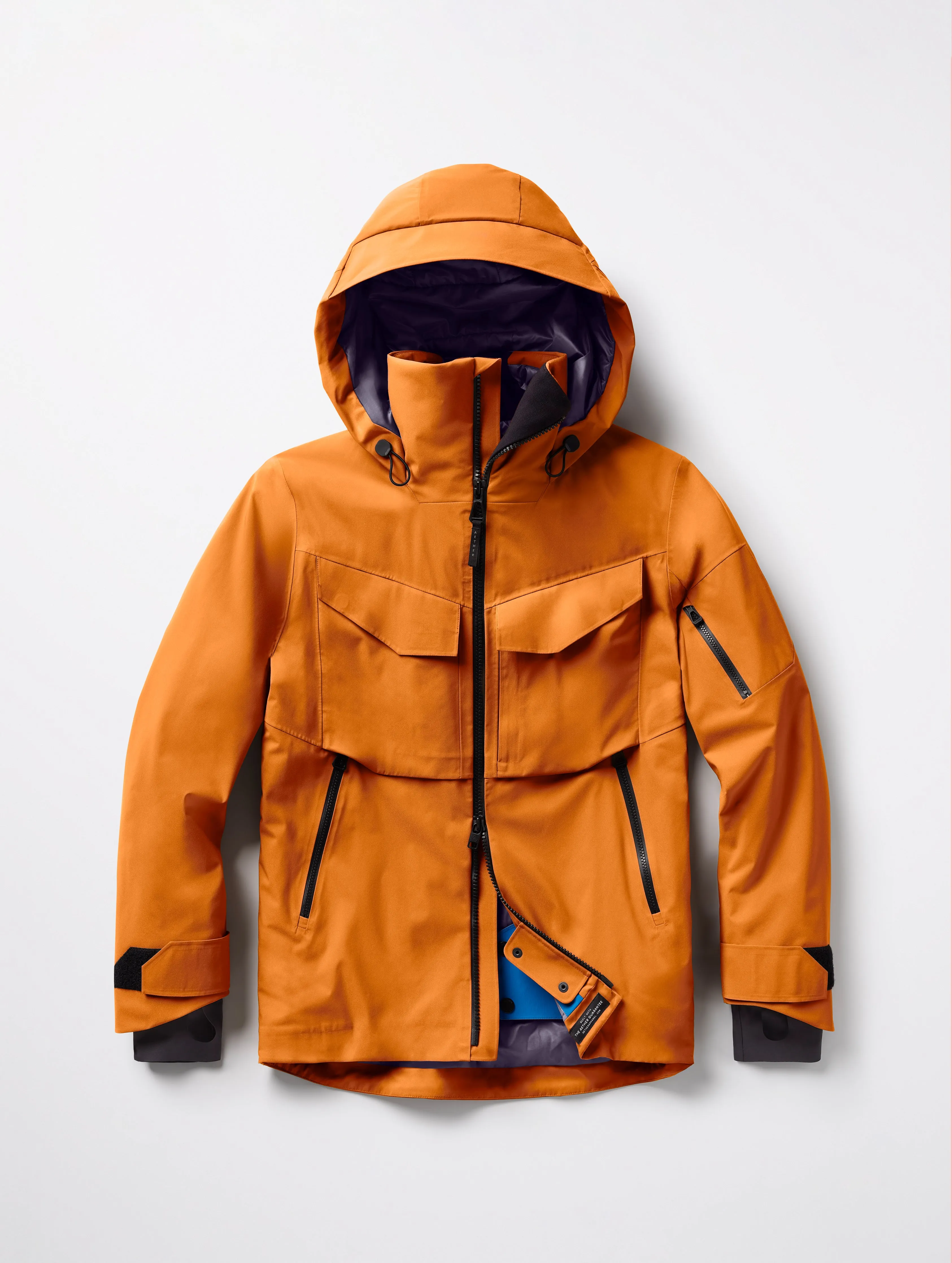 Brighton Insulated Snow Jacket - Autumn Orange