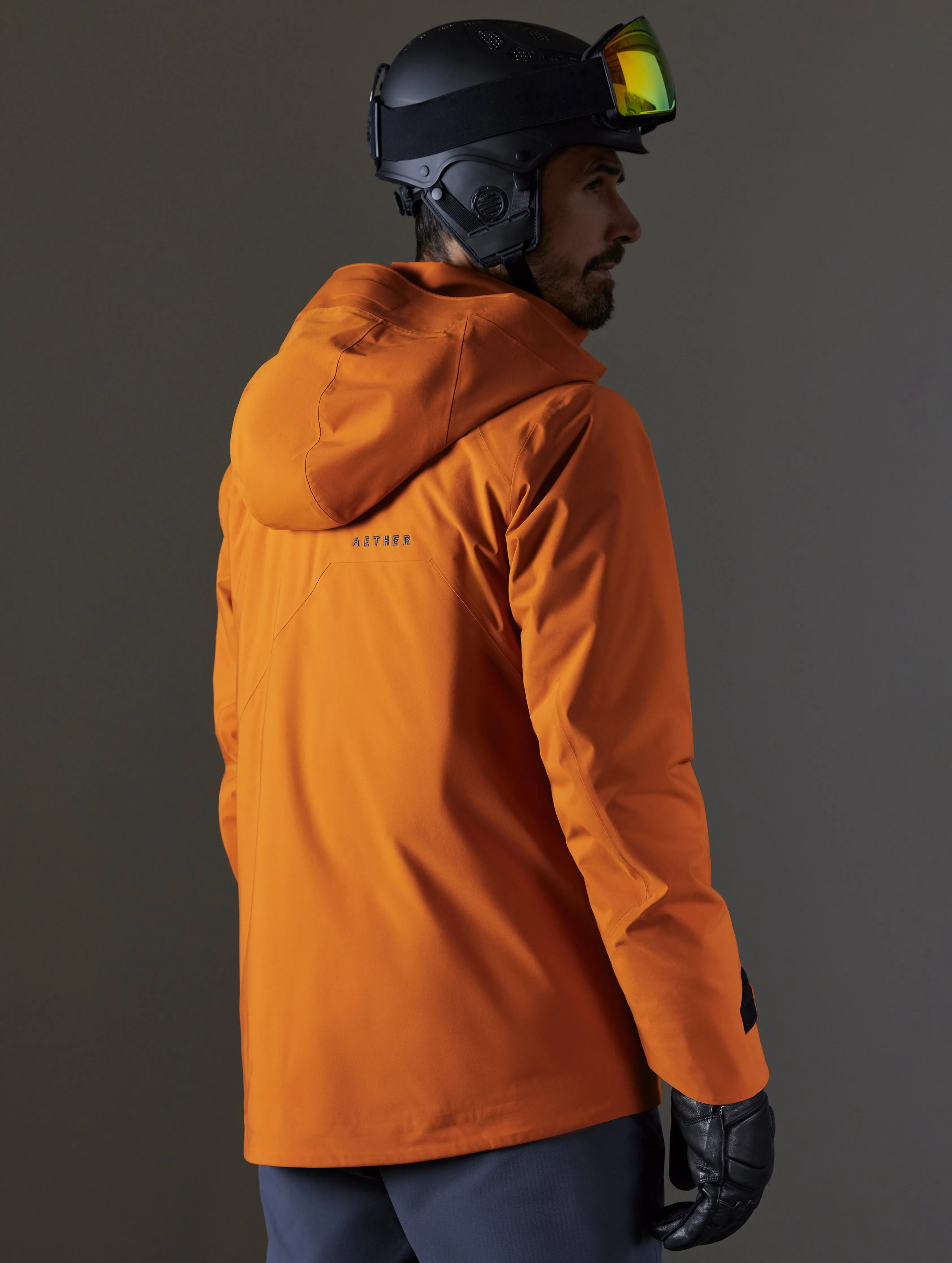 Brighton Insulated Snow Jacket - Autumn Orange