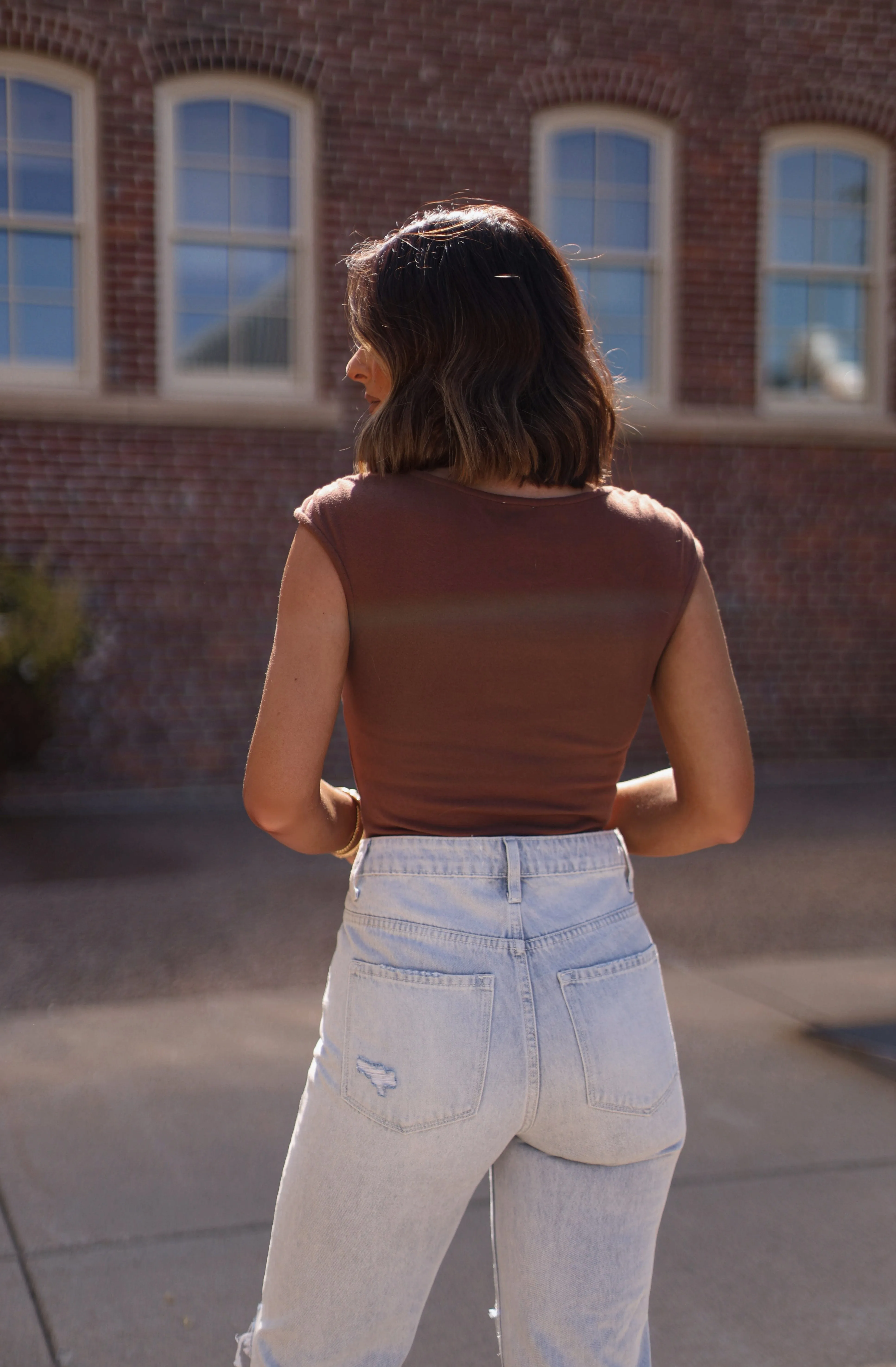 Brown Sweetheart Bodysuit