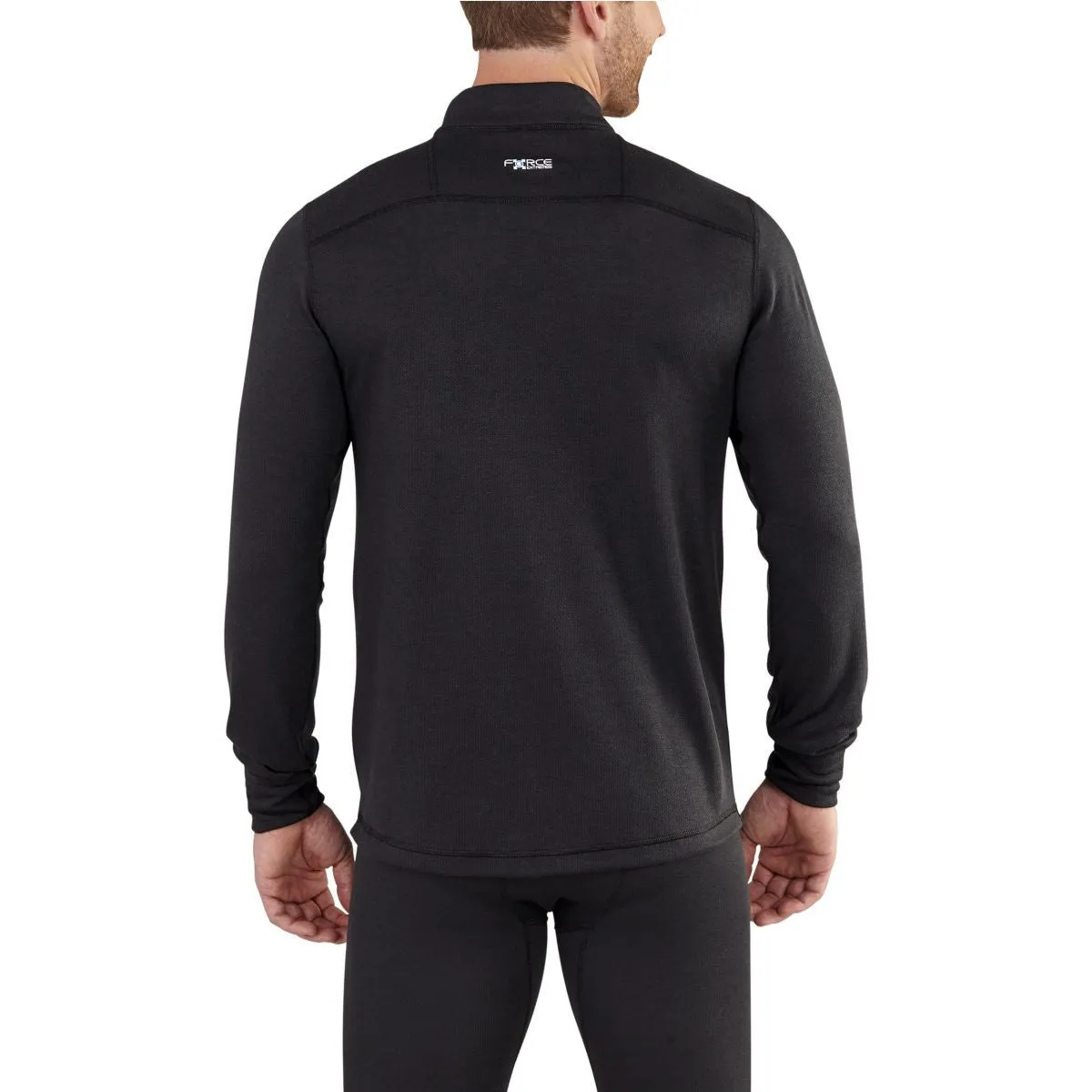 Carhartt Men's Black Base Force Extremes Cold Whether Quarter Zip