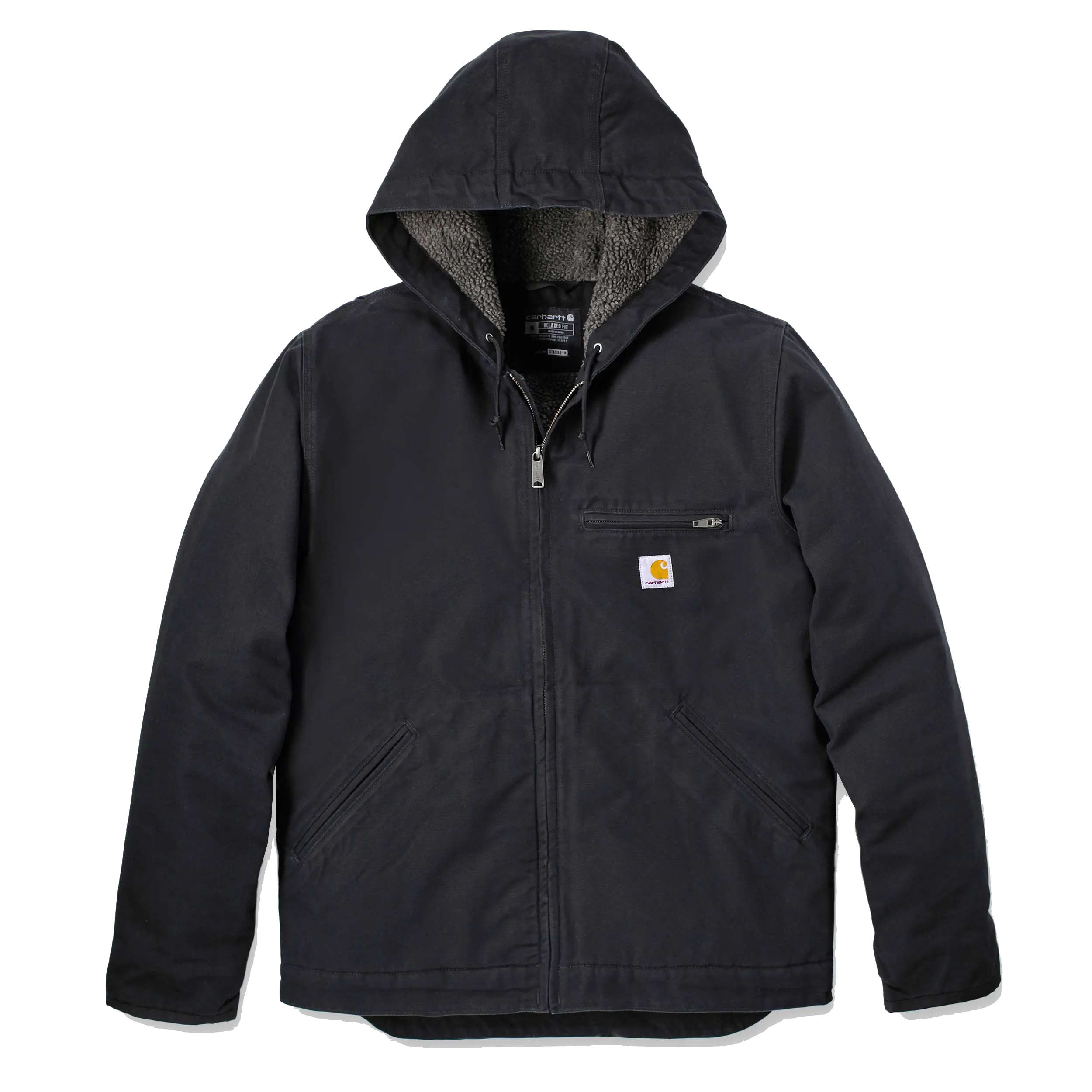 Carhartt Relaxed Fit Washed Duck Sherpa Lined Jacket 104392