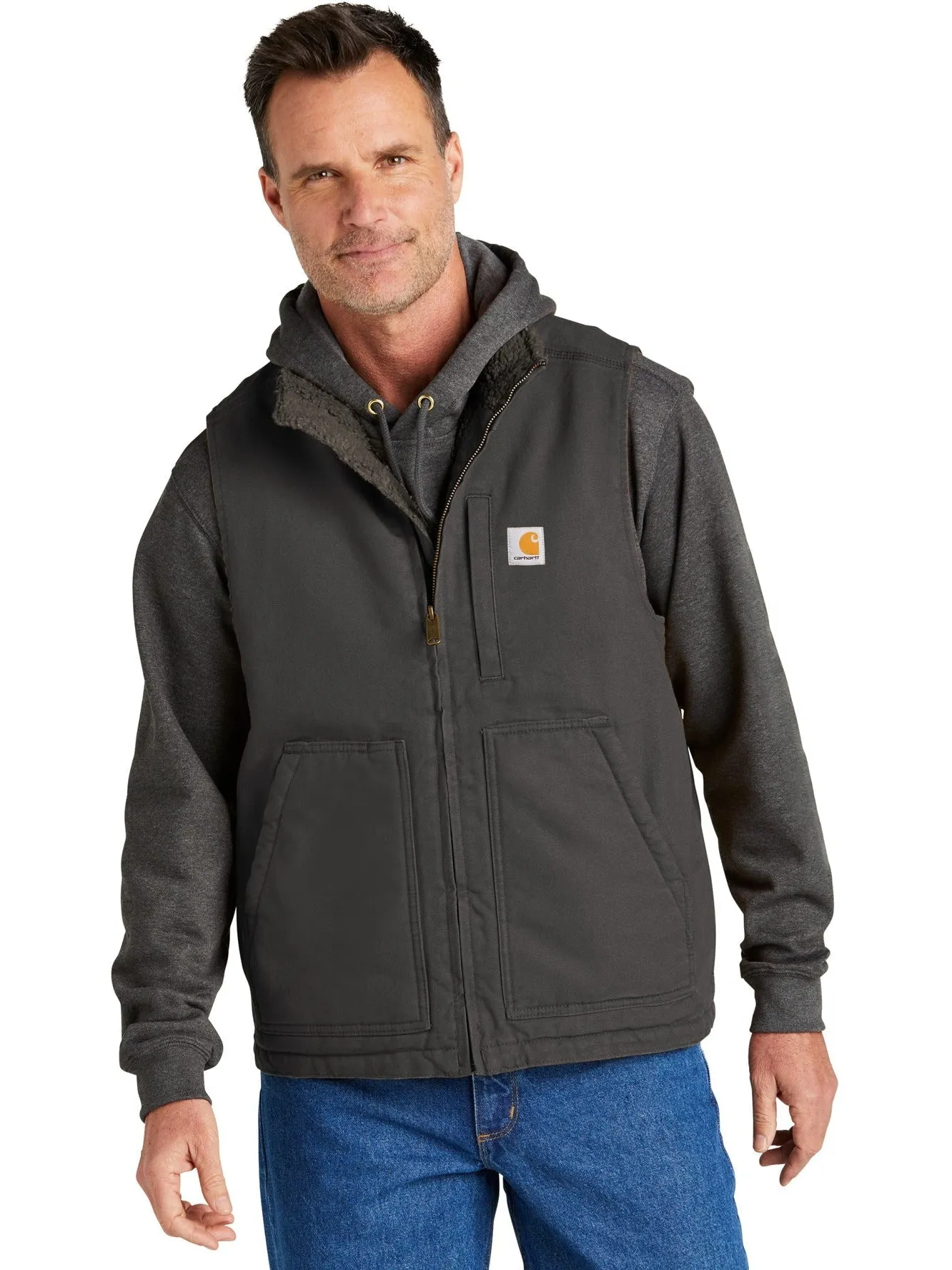 Carhartt Sherpa-Lined Mock Neck Vest