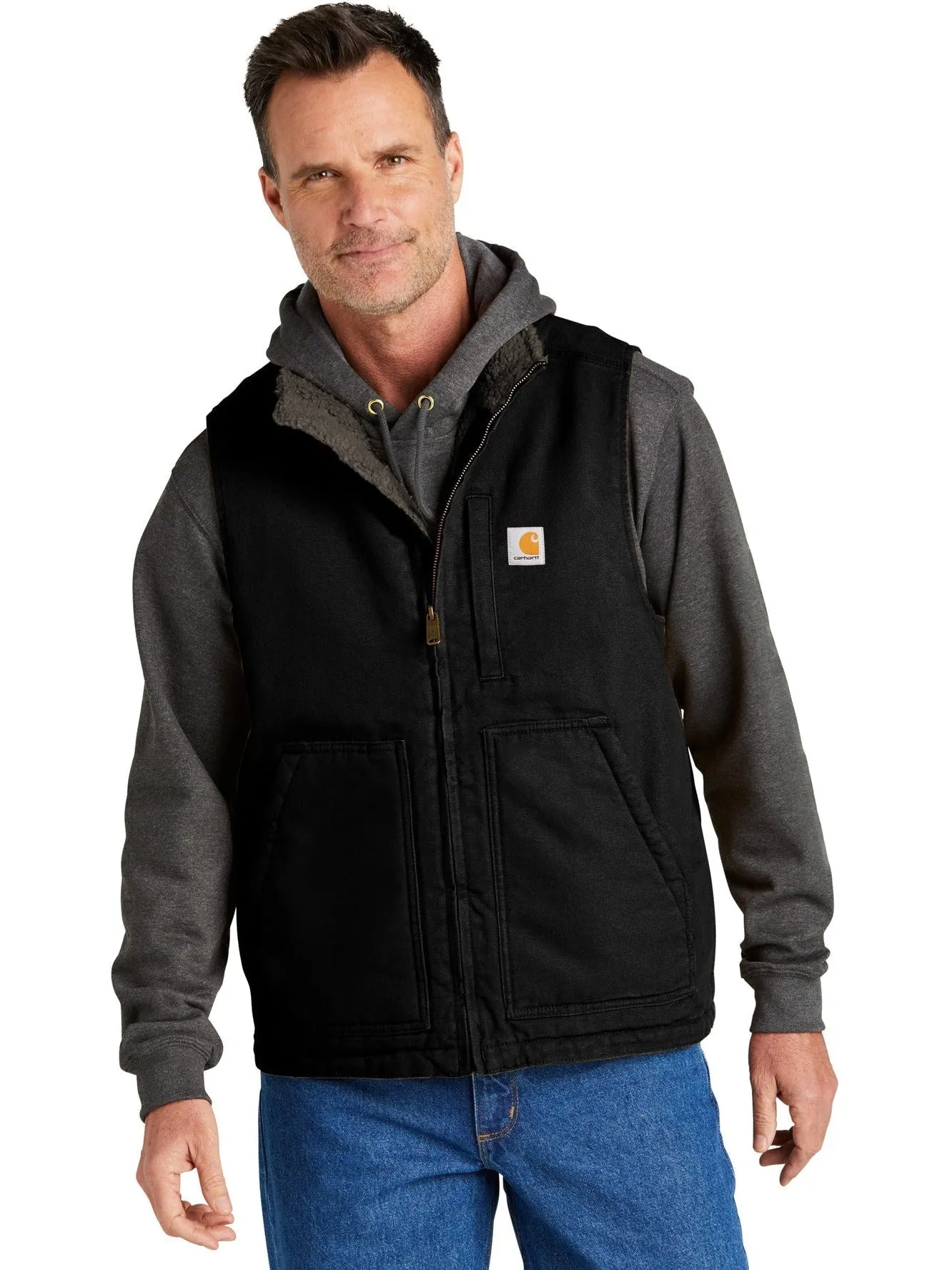 Carhartt Sherpa-Lined Mock Neck Vest