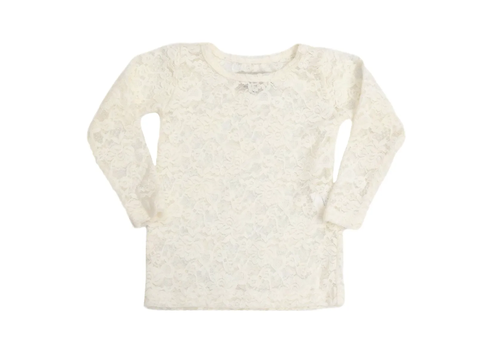 Champagne Lace Layering Top