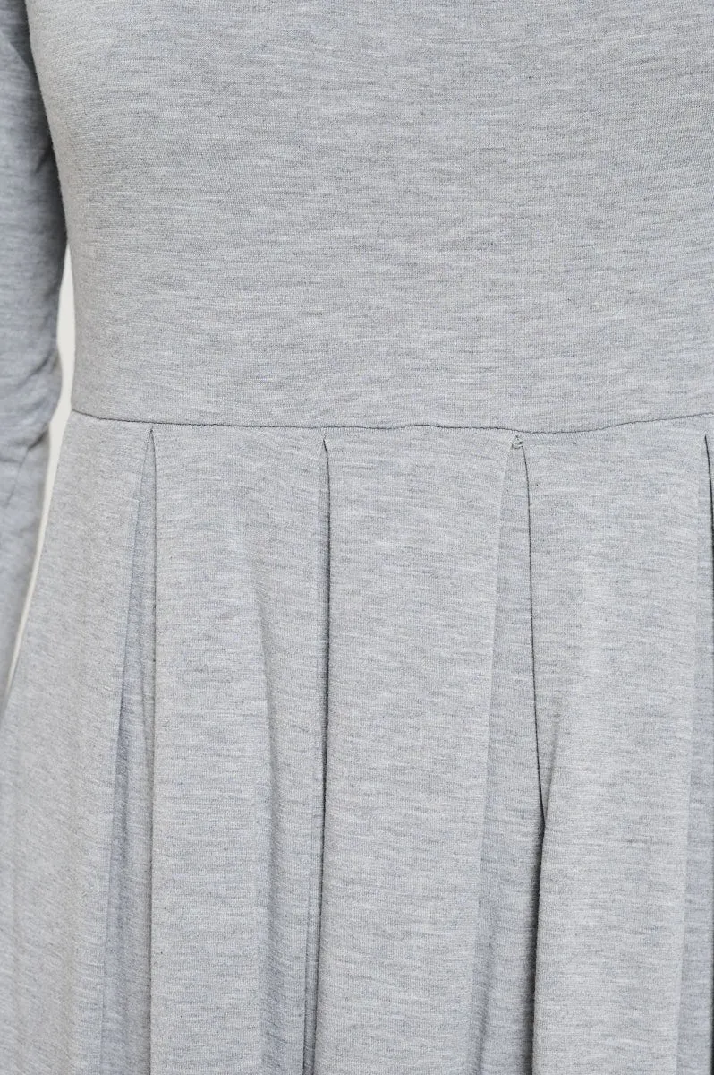 Charlee Long Sleeve A-line Knit Dress