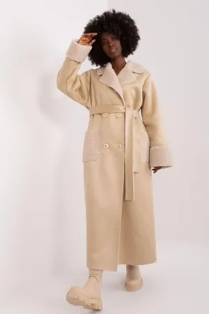 Chic Sheepskin Winter Coat for Effortless Elegance