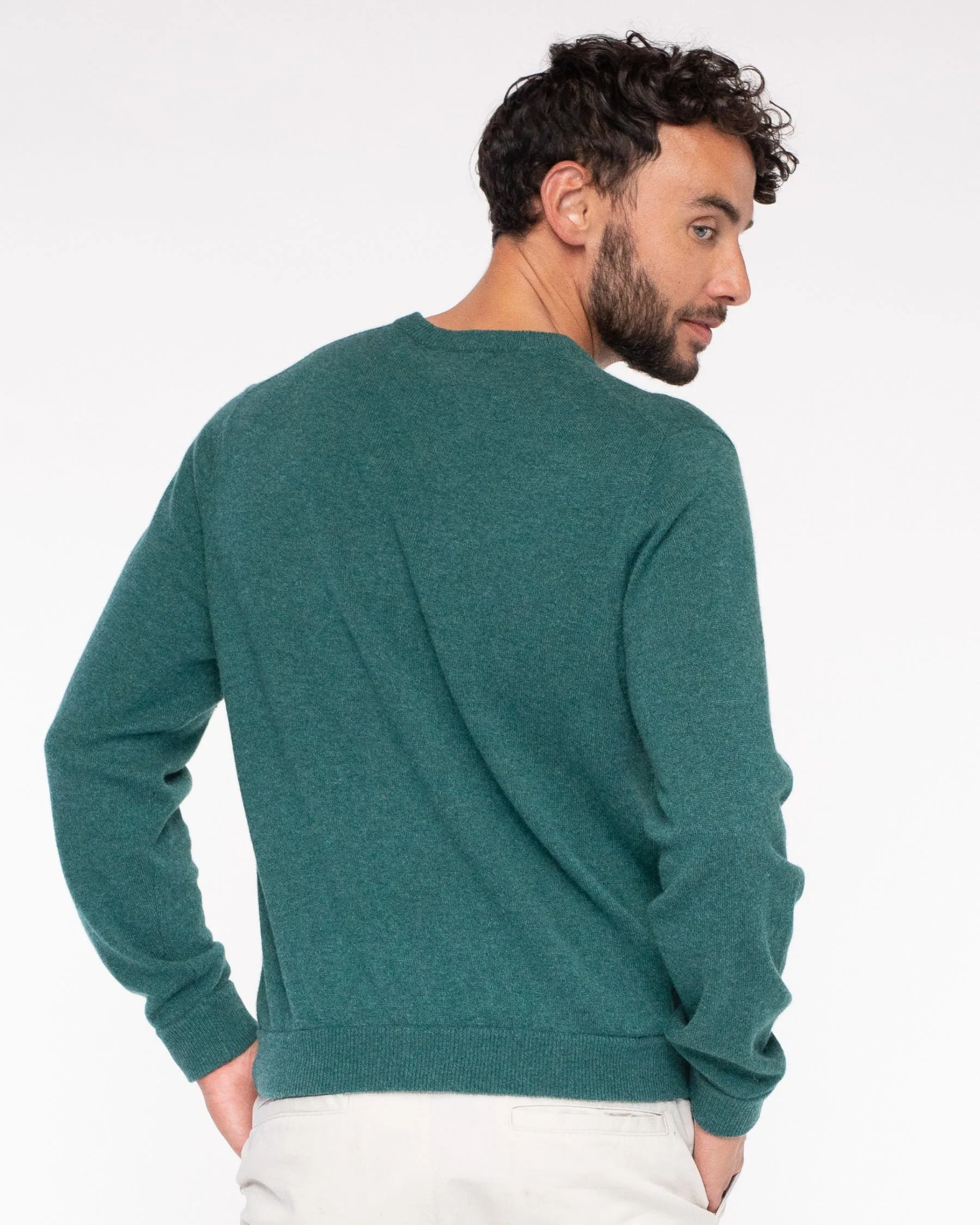 Classic V-Neck 100% Cashmere Sweater (Choice of Colors) by Alashan Cashmere