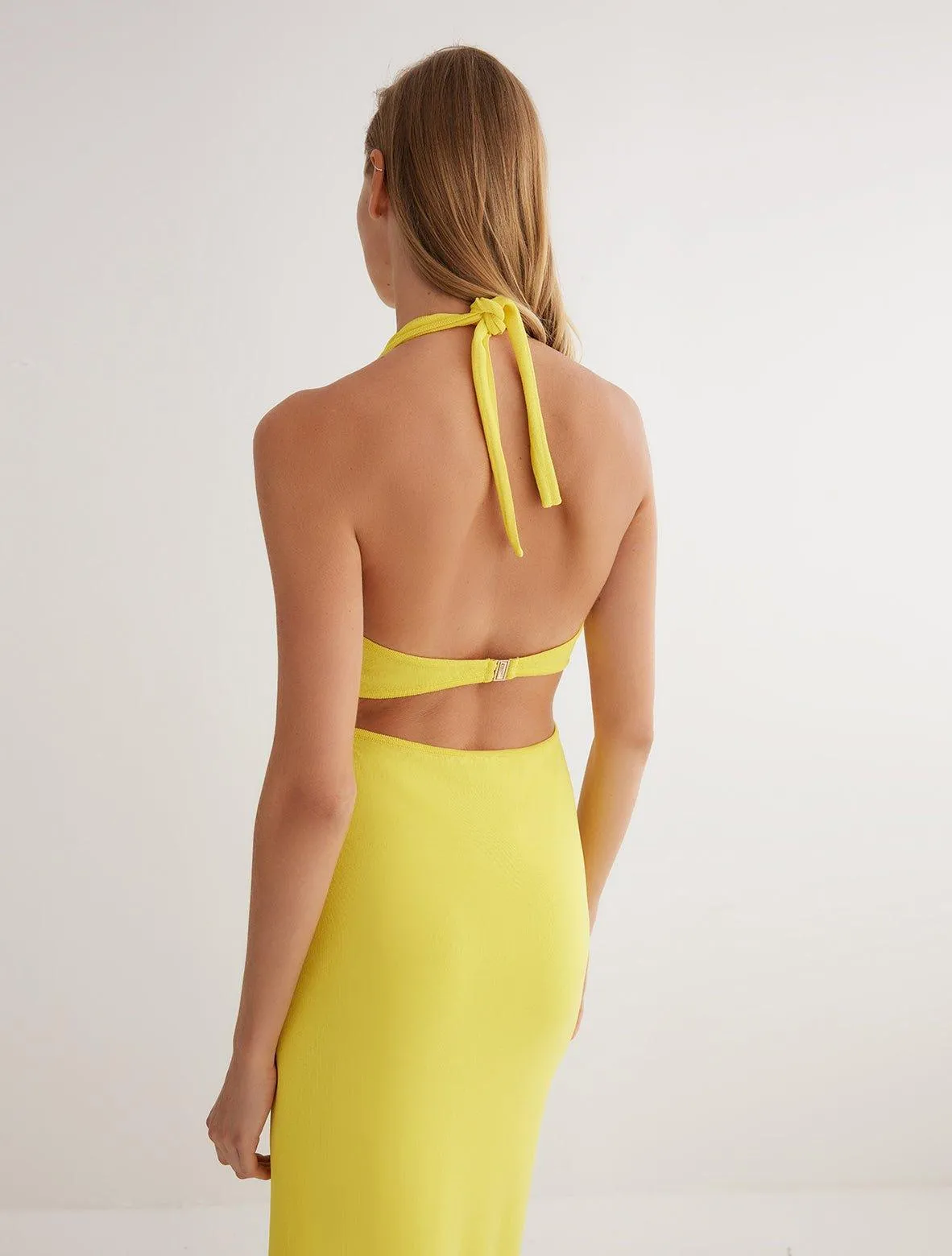 Clemence Yellow Dress