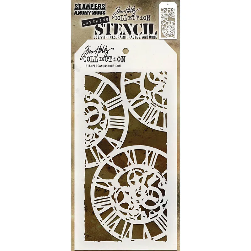 Clockwork Layering Stencil | Tim Holtz