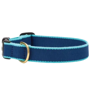 Collar | Navy & Aqua