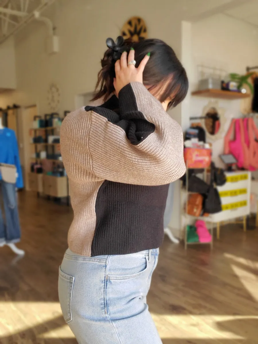 Color Block Sweater